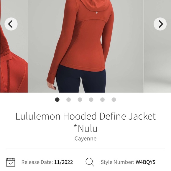 lululemon define hooded jacket - Picture 2 of 6
